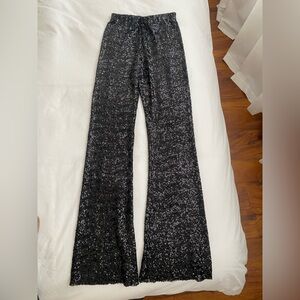 Zara Flared Sequin Leggings